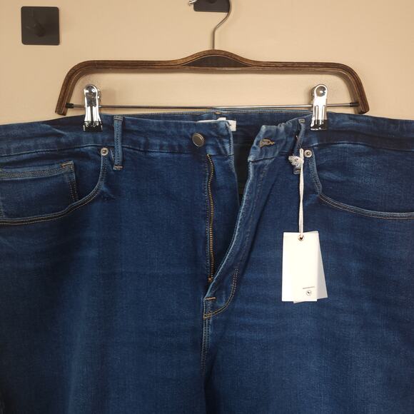 Good American Good Legs Jeans in Dark Wash Size 26 - Picture 9 of 12